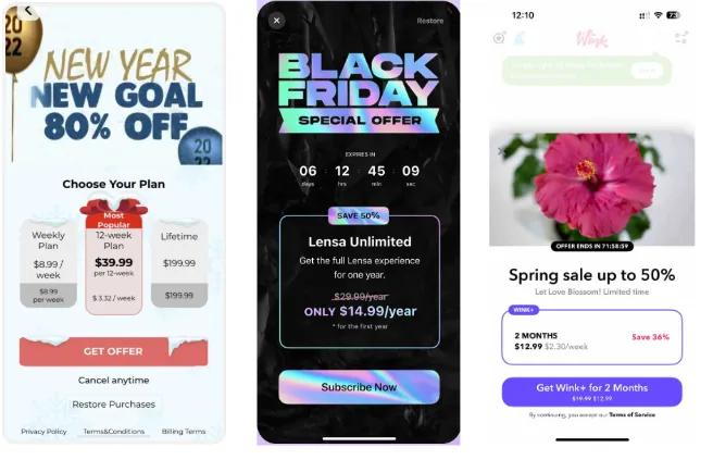 Seasonal / campaign paywall (сезонний пейвол)
