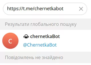 Відображення бота