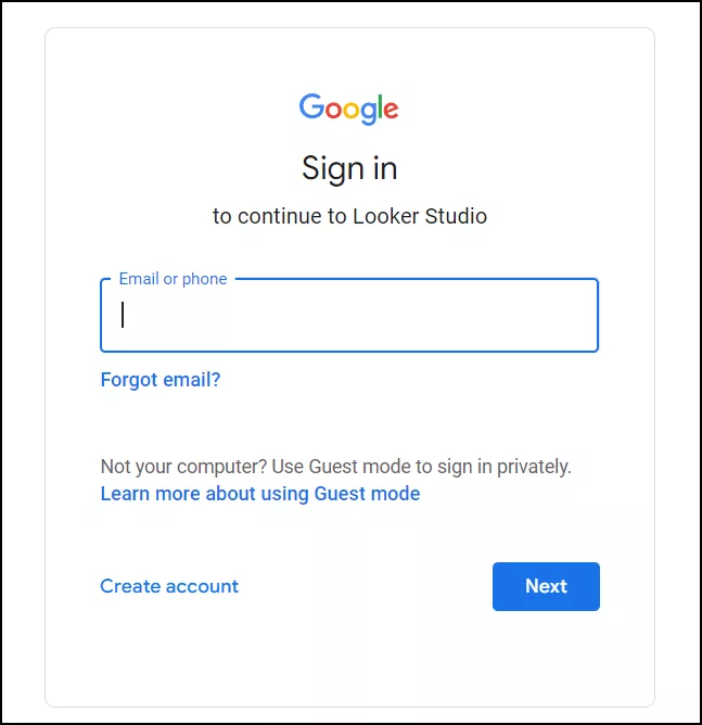 Далее войдите в аккаунт Google.