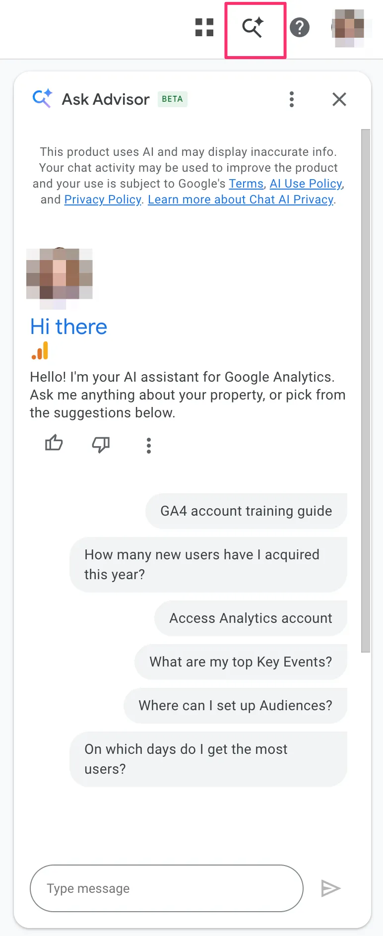 AI Advisor