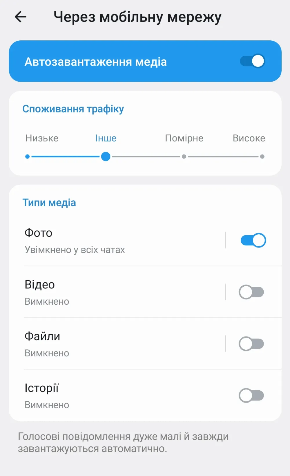 Отже, додаток не буде завантажувати важкі медіа ще під час його відкриття з каналів та чатів.