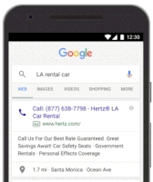 Расширение Адреса AdWords Call-Only