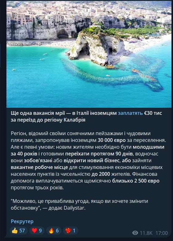 Рекрутер Вакансії