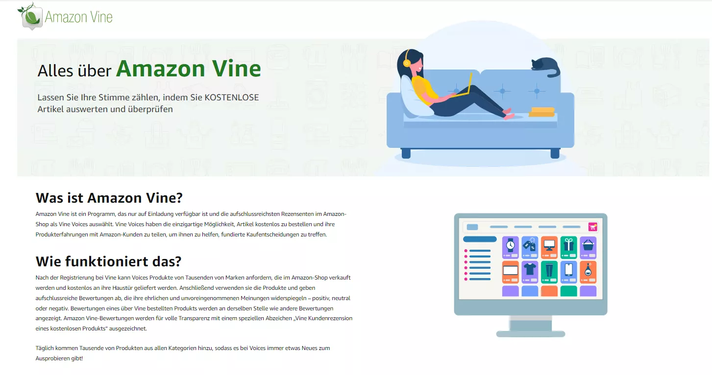 Програма Amazon Vinе