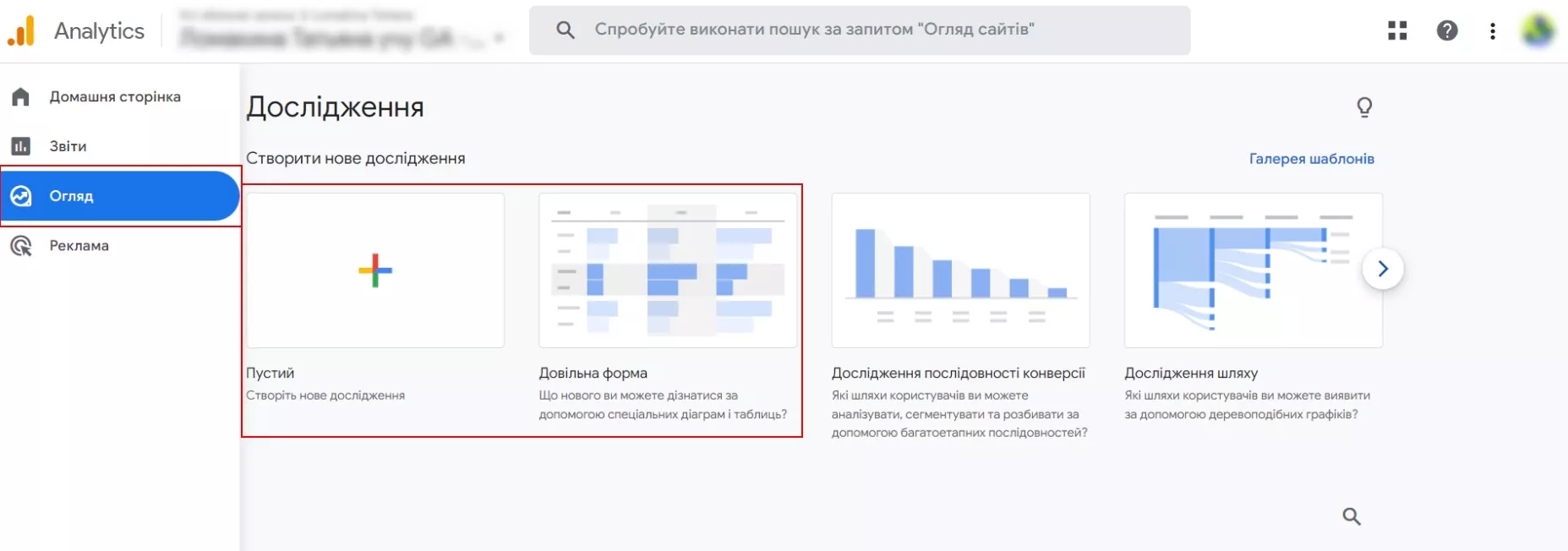 Щоб побачити імпортовані дані у звітах, перейдіть у розділ «Огляд» і виберіть пустий звіт або звіт у довільній формі.