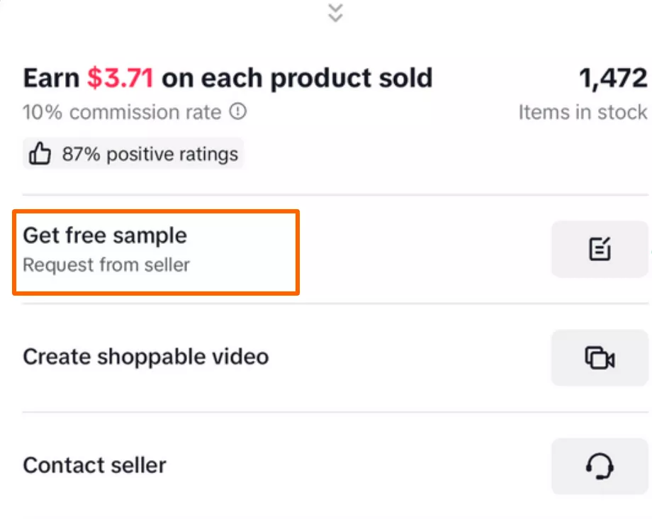 Можна отримати пропозицію від брендів для безкоштовного огляду — free samples