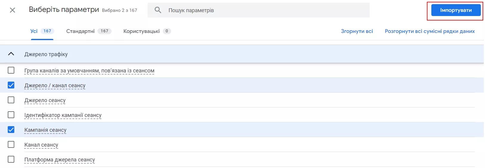 У назві вказано, що це показники, не пов’язані з Google.