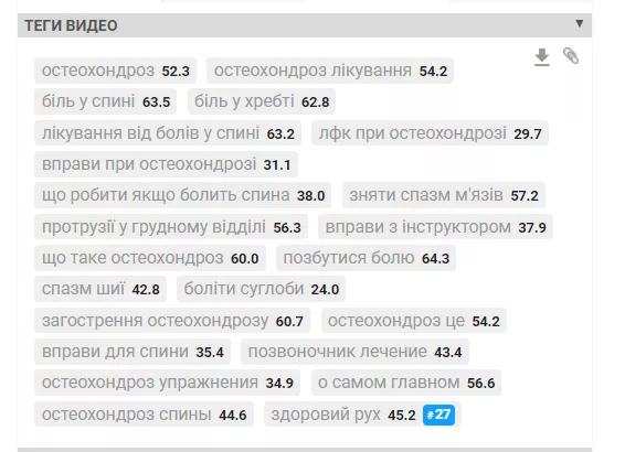 Теги до відео ― це певні слова чи короткі фрази, які допомагають алгоритму зрозуміти тему ролика