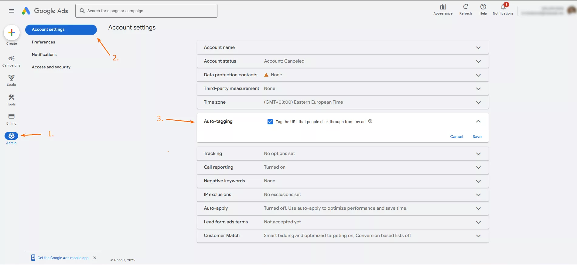 Відповідне налаштування знаходиться за шляхом Admin &mdash; Account settings &mdash; Auto-tagging.
