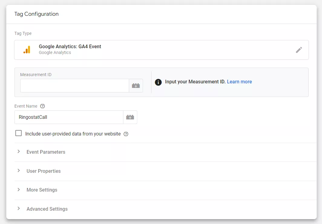 Додайте цей тригер в тег для передачі події в Google Analytics